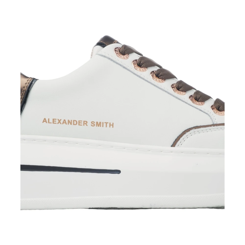 Alexander Smith Stijlvolle Unisex Sneakers White Dames