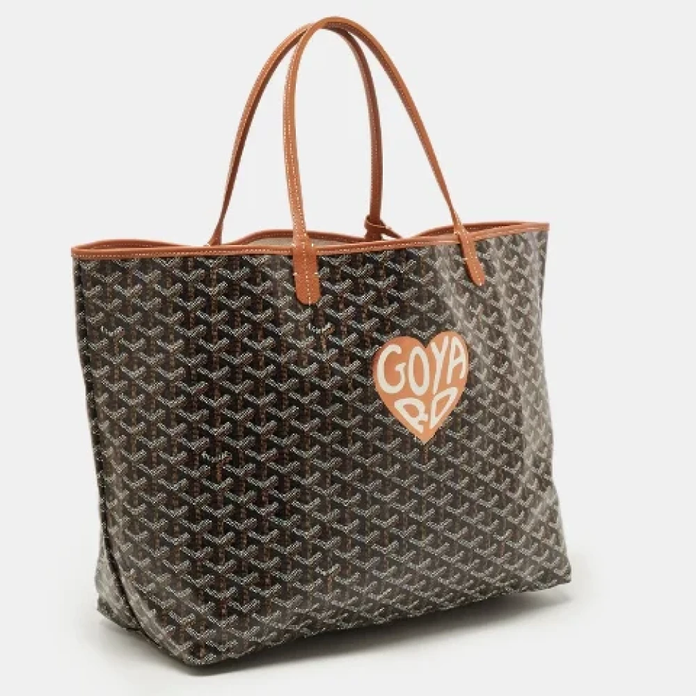 Goyard Vintage Pre-owned Leather totes Brown Dames