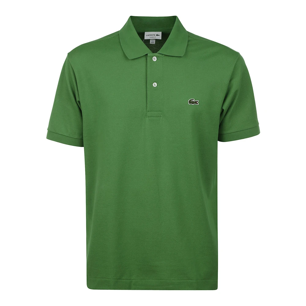Lacoste Grön Gräsmatta T-shirts och Polos Green, Herr