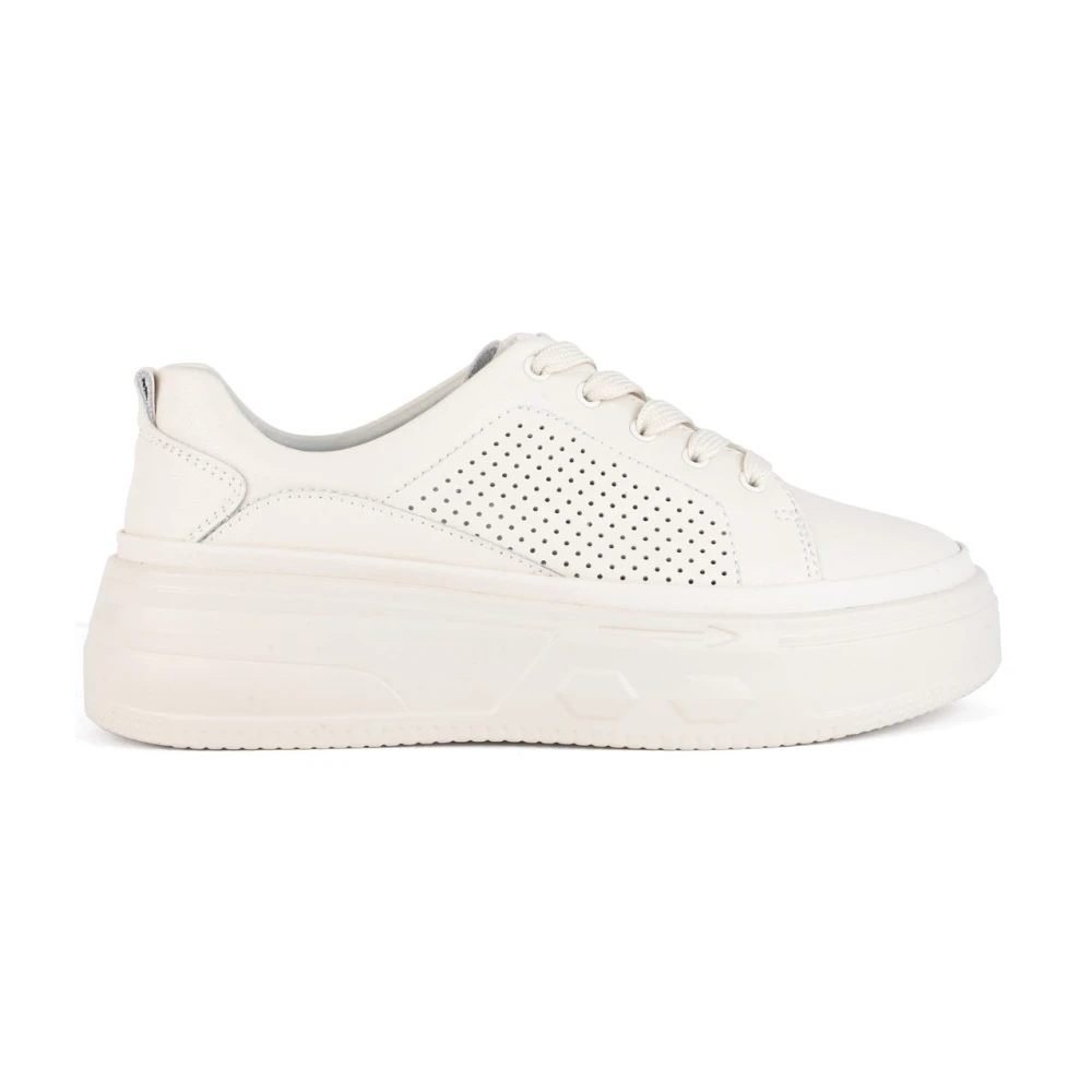 Santino Milano casual gesloten vrijetijdsschoenen Dames Schoenen Beige