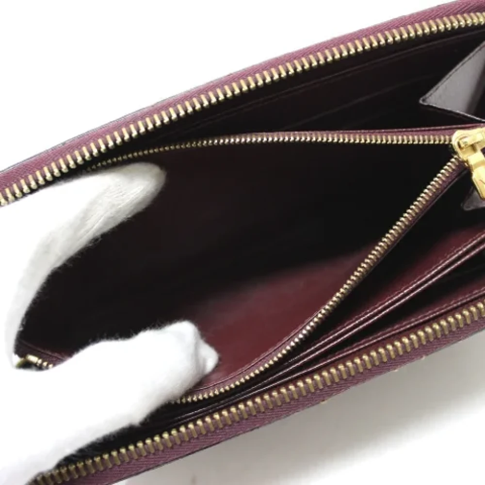 Louis Vuitton Vintage Pre-owned Canvas wallets Brown Dames