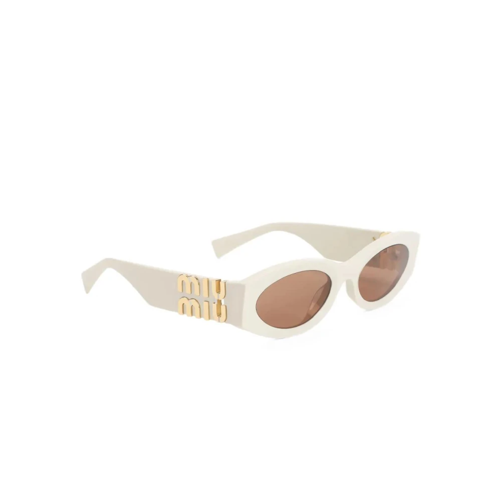 Miu Miu Women's White Sunglasses,, Mu 11Ws 21D90q Sunglasses Medium