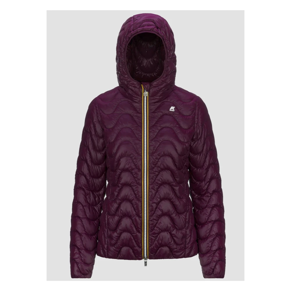 K-way Gewatteerde Lily Jas Purple Dames