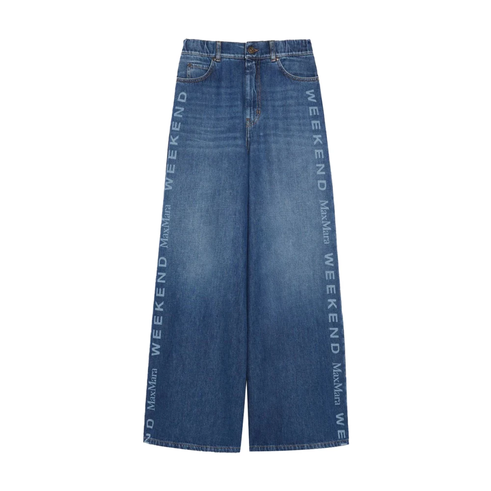 Max Mara Weekend Klassieke Blauwe Denim Jeans voor Vrouwen Blue Dames