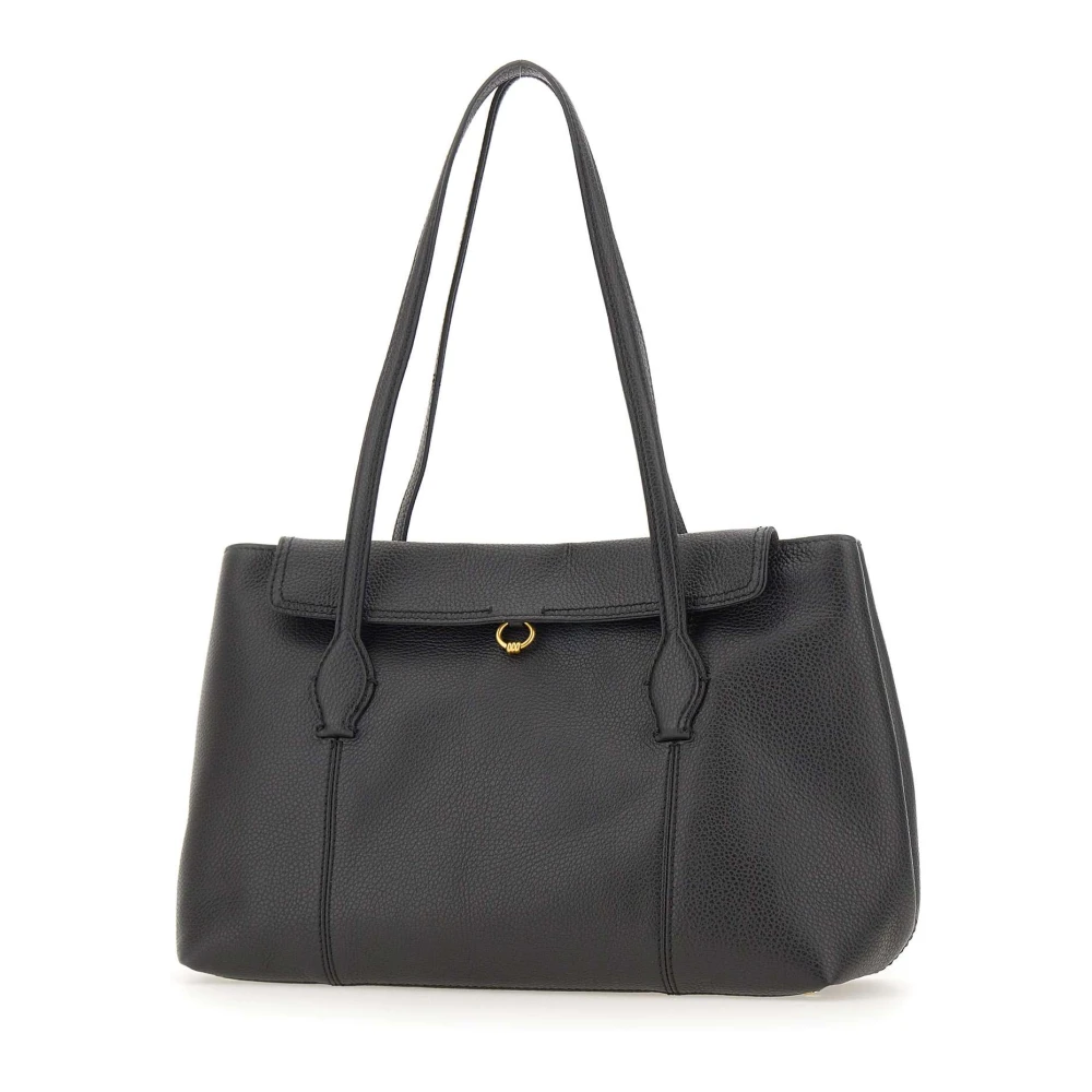 Gianni Chiarini Women's Black Shopping Bags, One Size, Vicky Shoulder Bag
