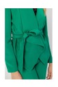 blazer-en-polyester-vert-collection-automne-hiver