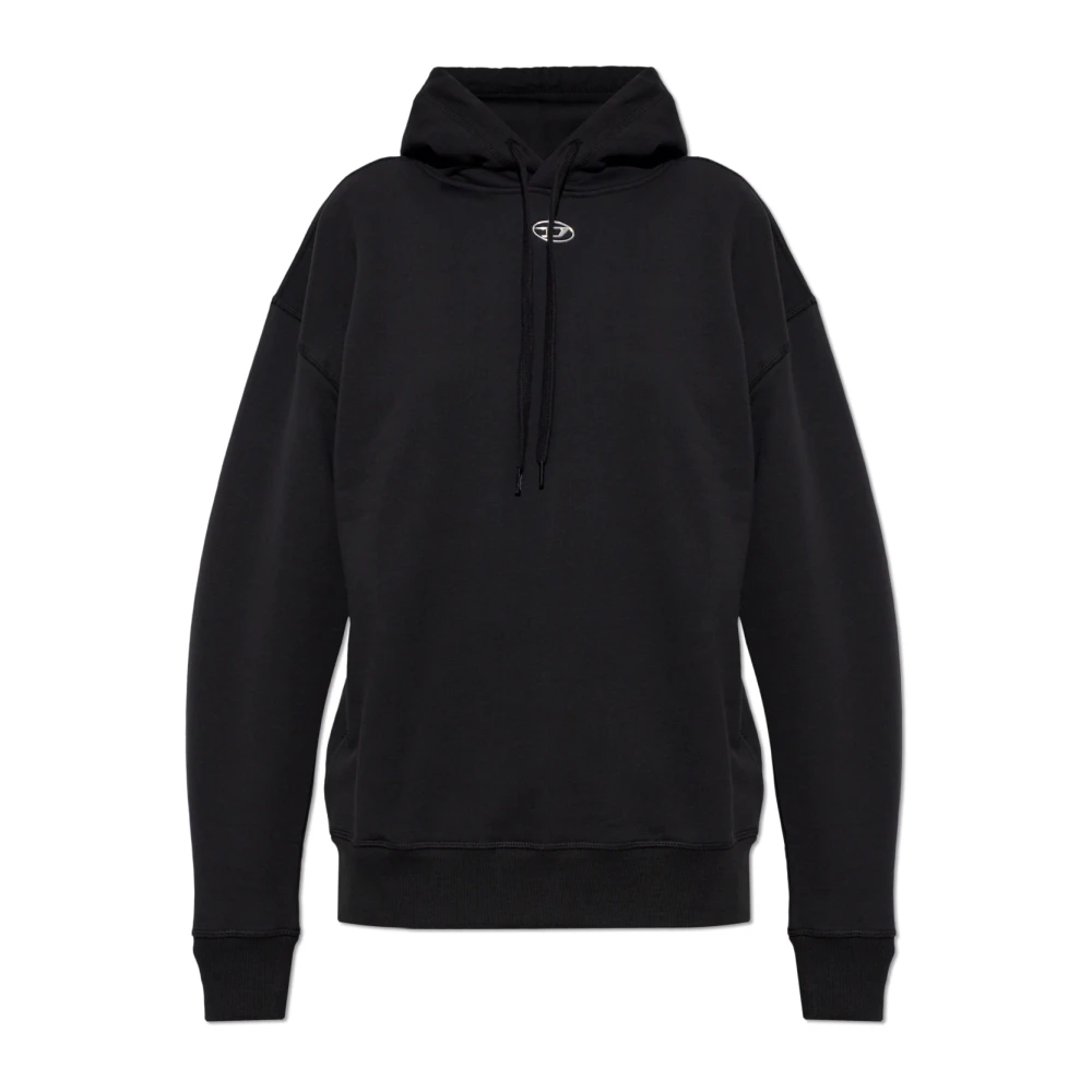Diesel Vrouw Zwart Hoodies & Sweatvesten Dames, M, Hoodies