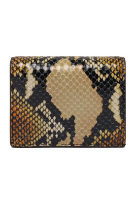 snake-print-leather-wallet