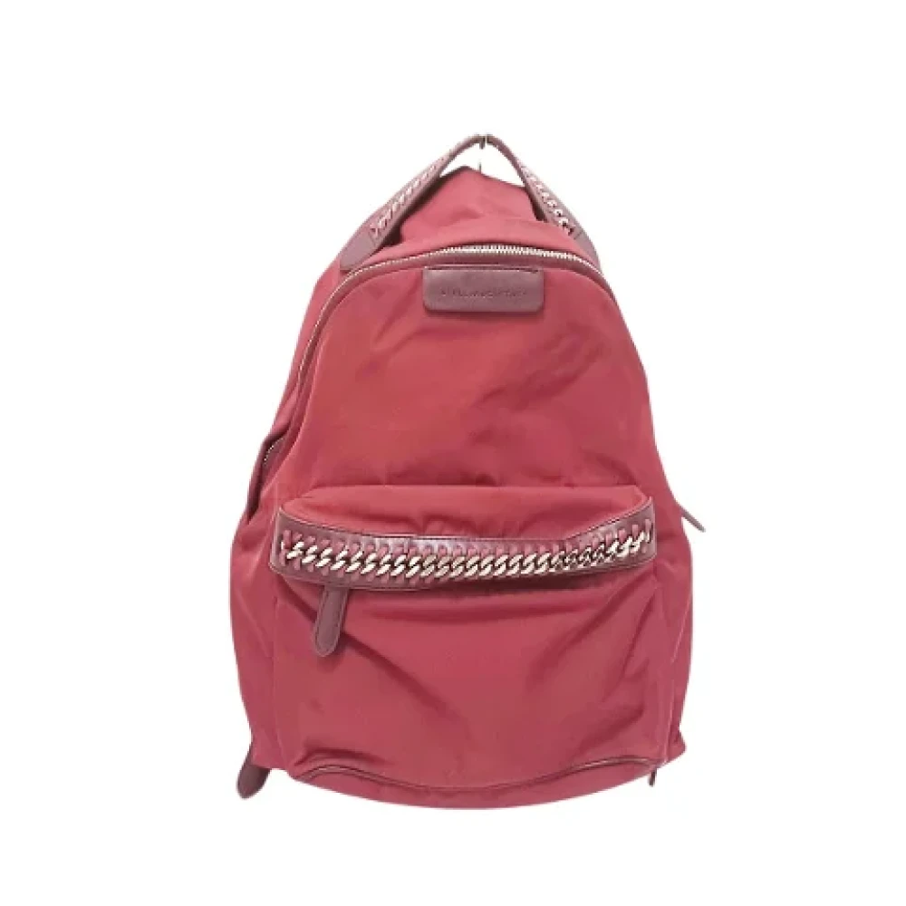 Stella McCartney Pre-owned Fabric backpacks Red Dames
