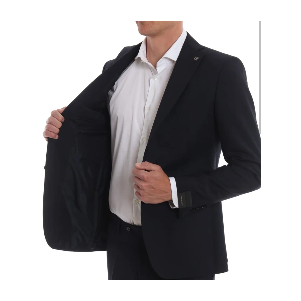 Tagliatore Jurk Black Heren