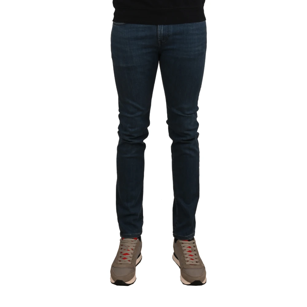 Tommy Hilfiger Flex Lyocell Jeans voor Mannen Blue Heren