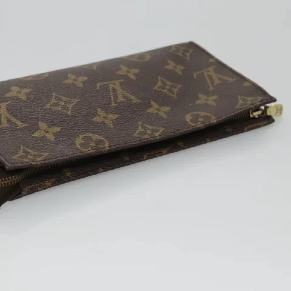 Louis Vuitton Vintage Pre-owned Canvas pouches Brown Dames