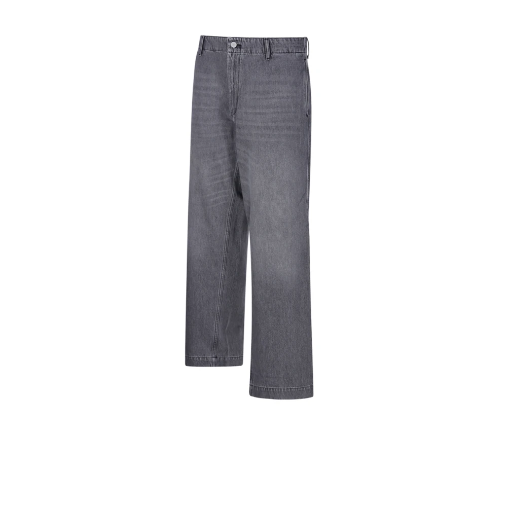 Emporio Armani Denim Nero Broek Gray Heren