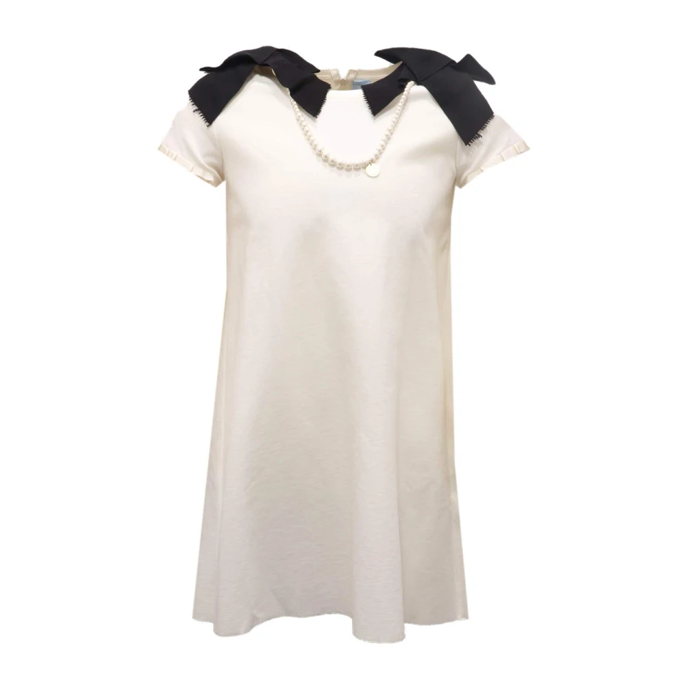 Lanvin White 4G1551 Ge600 Dress - Female - Dresses - 10 Y - Kids