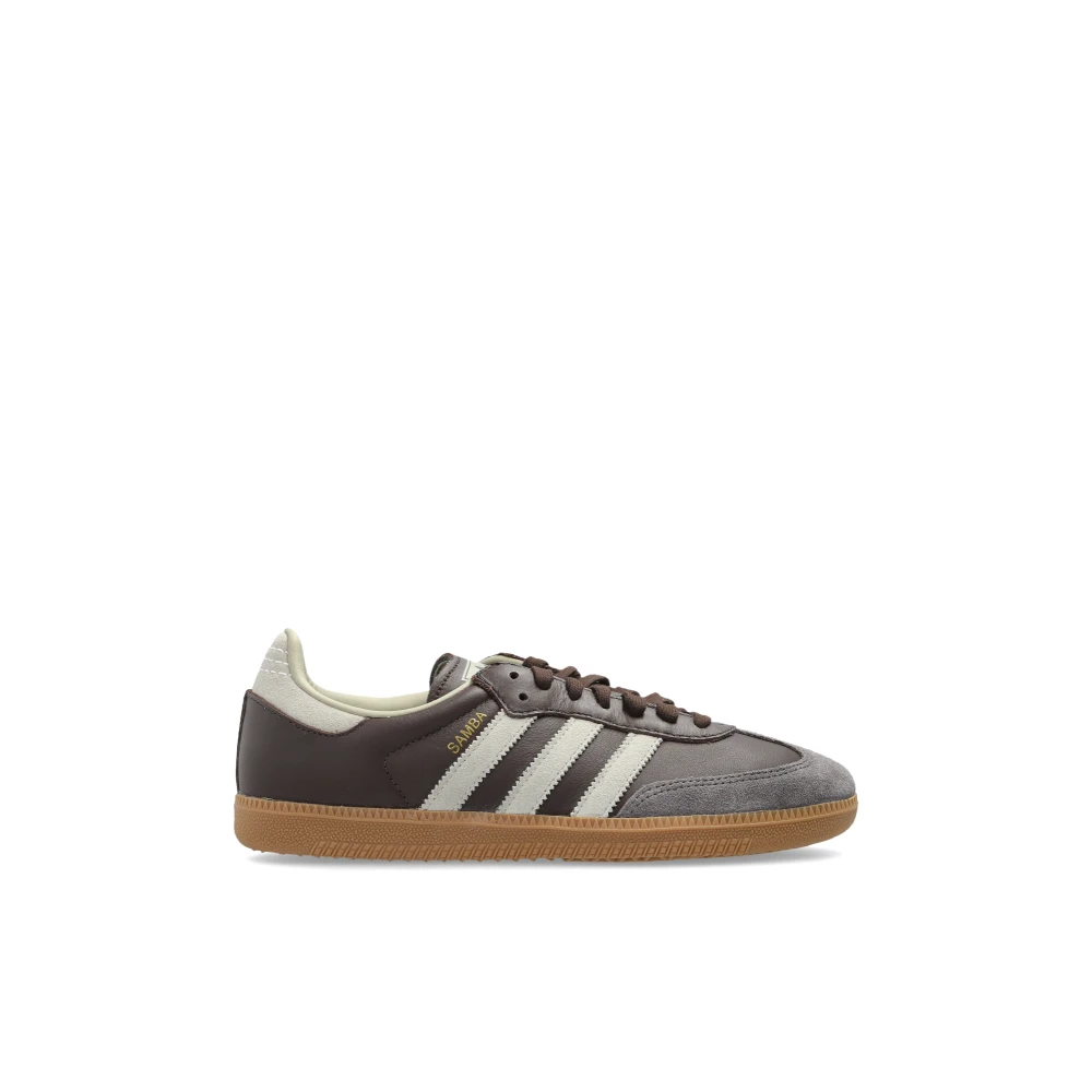 Adidas Originals Samba OG sportschoenen Dames Schoenen Bruin
