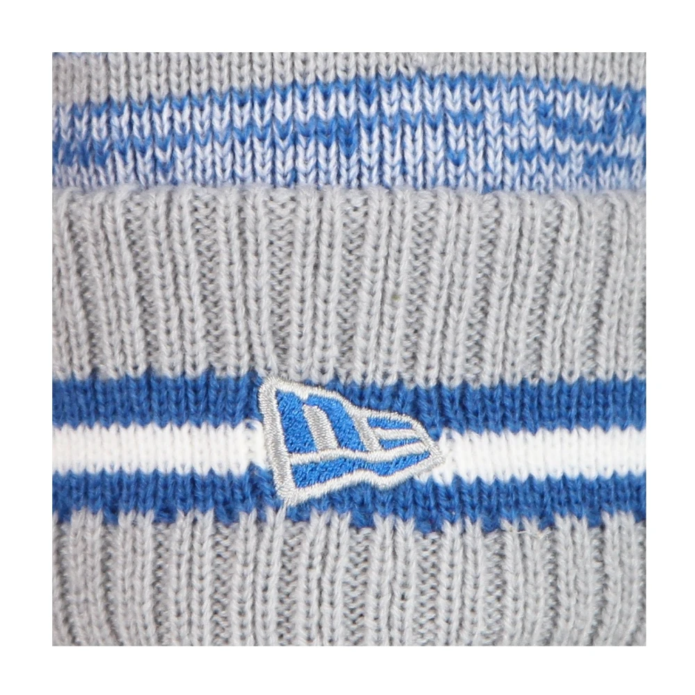 new era NFL Sport Knit Pom Beanie Blue Heren