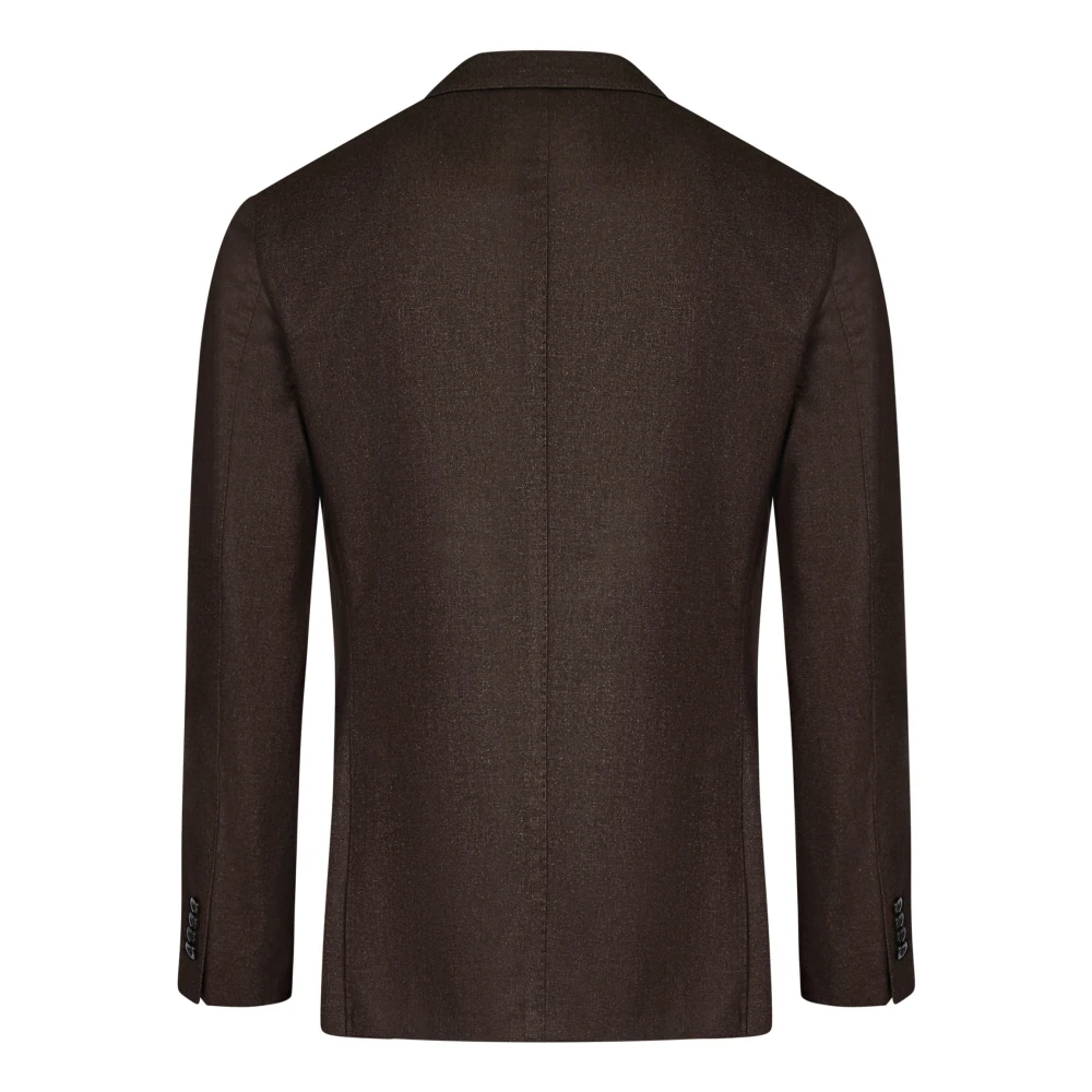 Boglioli Bruine Blazer K-Jacket Brown Heren