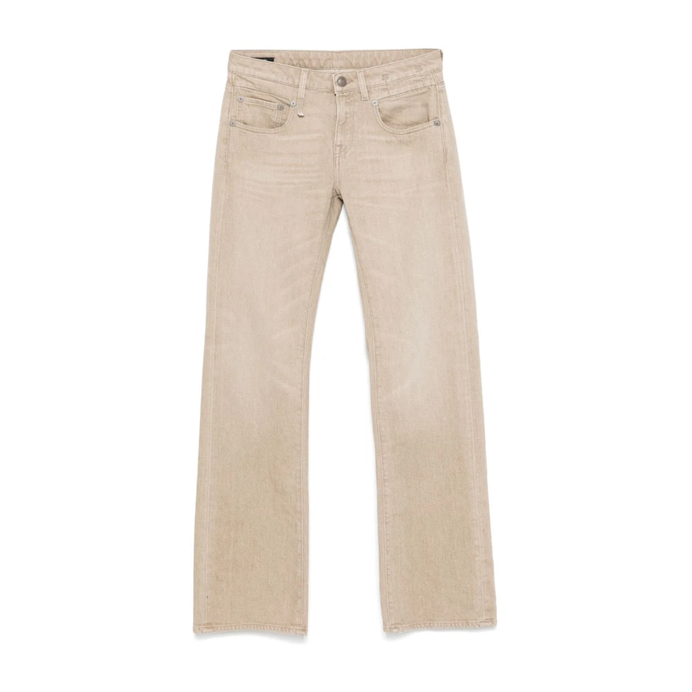 R13 Flare Jeans voor Jongens Beige Dames