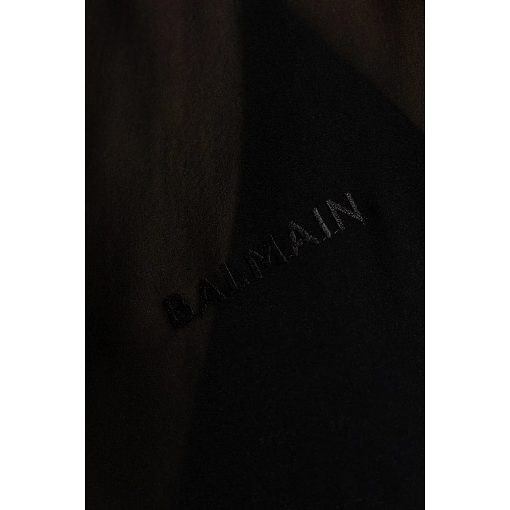 Balmain Zijden top Black Dames
