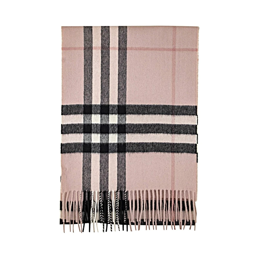 Burberry Stijlvolle Sjaal voor Alle Gelegenheden Pink Heren