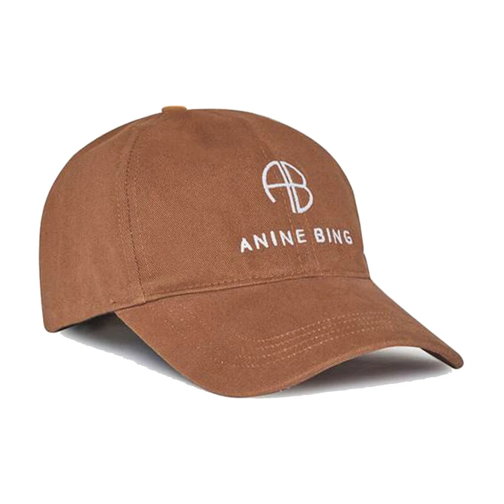 Anine Bing Brown Jeremy Baseball Cap - Female - Hats & Caps - One Size - Accessories