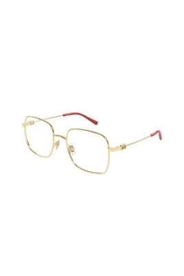 Metal V Logo Optical Frame