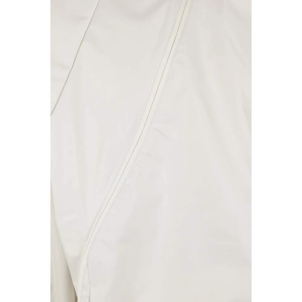 Post Archive Faction Ivoor Technische Stof Hoodie Jas White Heren