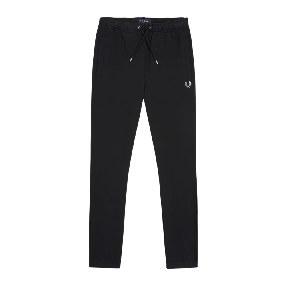 Fred Perry Men's Black Loopback Sweatpant - Sweatpants - L - Trousers