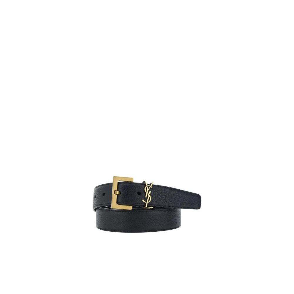 Saint Laurent Milo Riem Black Heren
