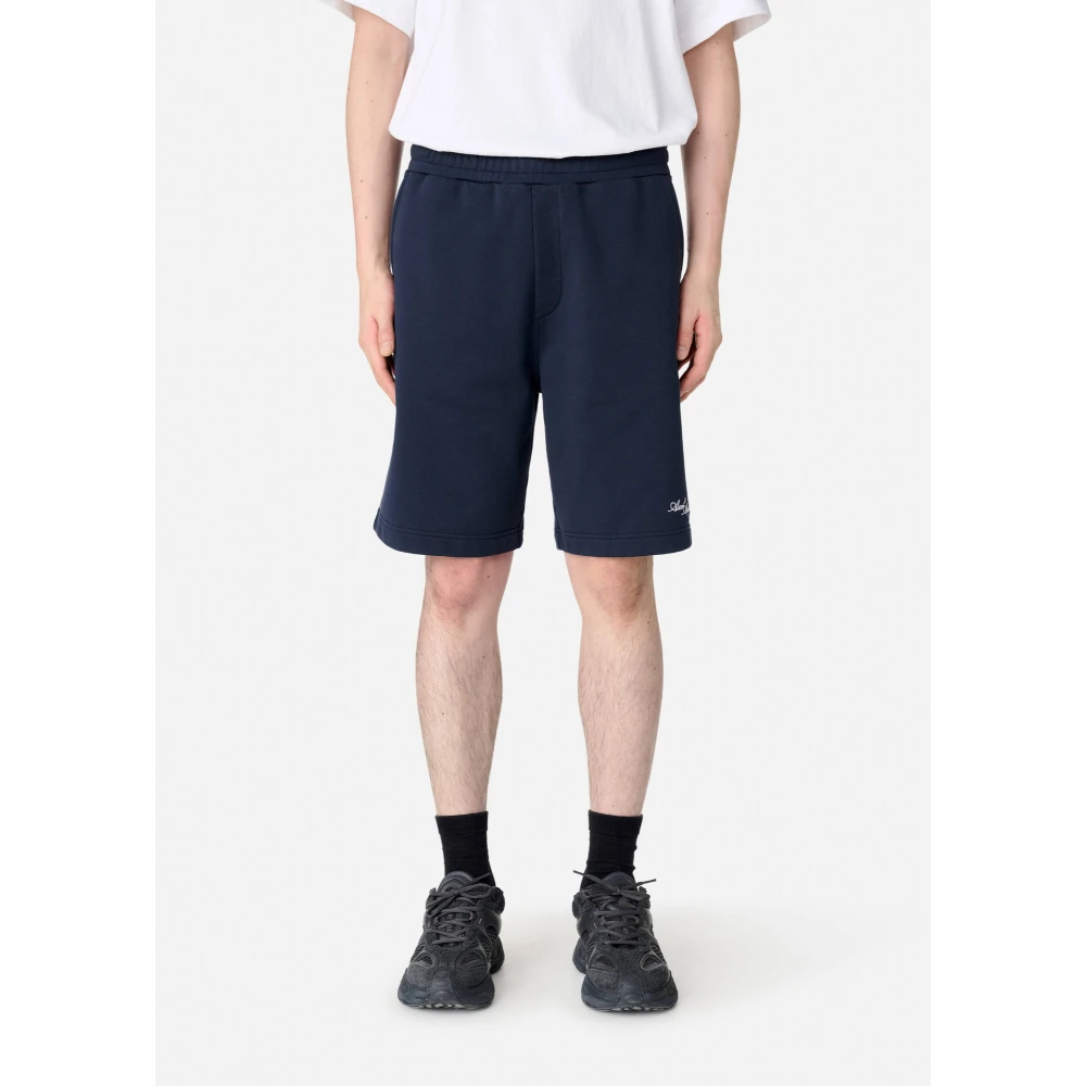 Axel Arigato Base Sweat Shorts Blue Heren