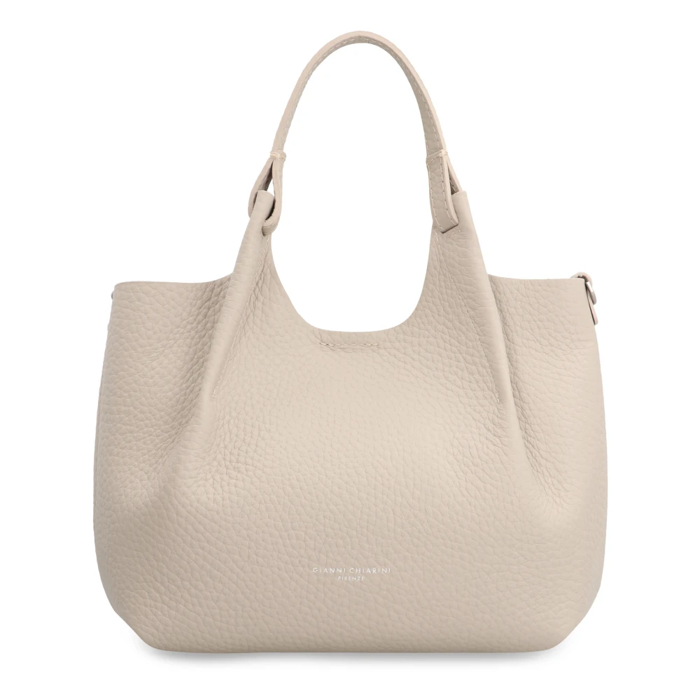Gianni Chiarini Leren Handtas met Afneembare Clutch Gray Dames