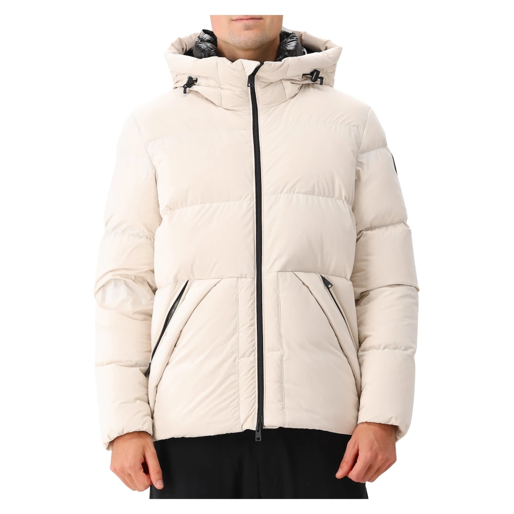 Woolrich Sand Rock Donsjas Beige Heren
