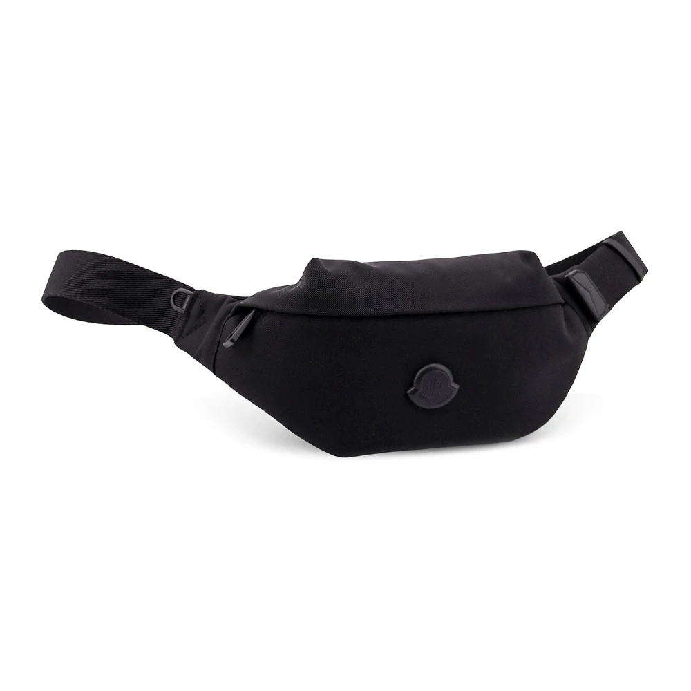 Moncler Nylon Heuptas met Logopatch Black Heren