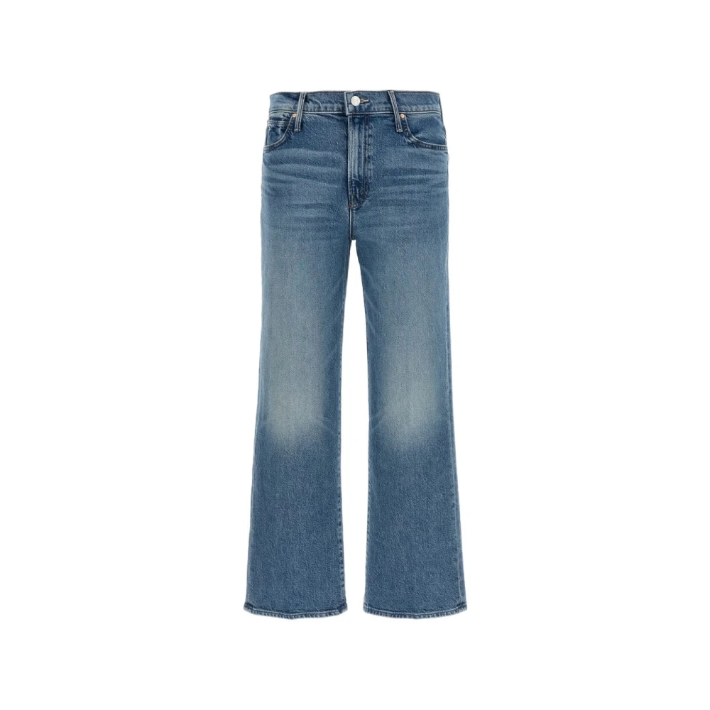 Mother Women's Blue Flare Jeans, W30, The Kick It Ankle Jeans