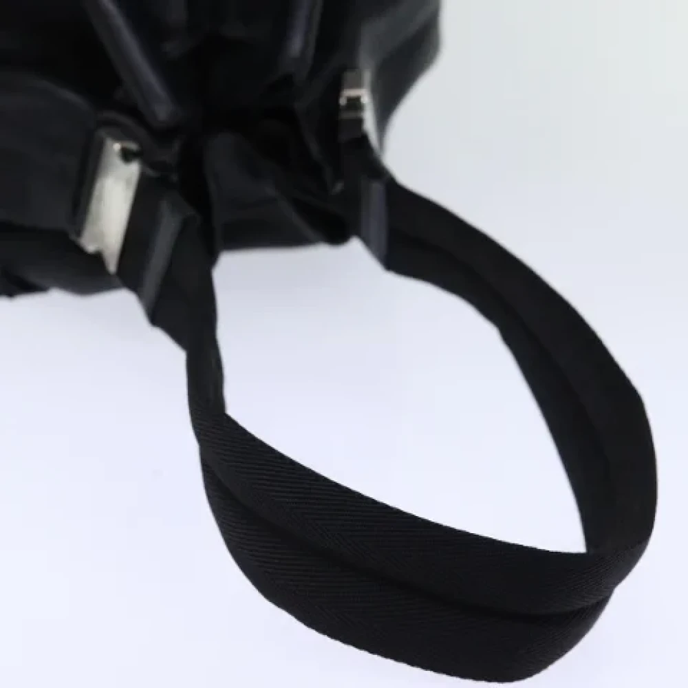 Prada Vintage Pre-owned Leather prada-bags Black Dames
