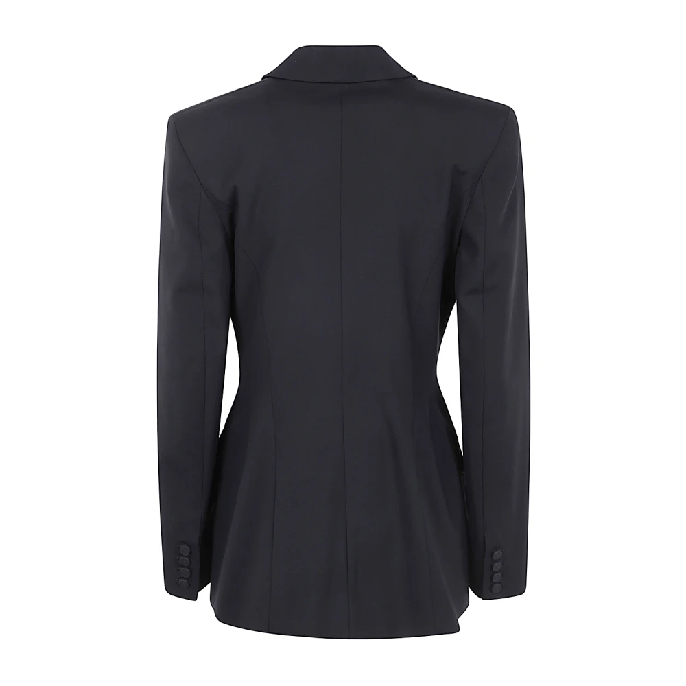 Mugler Stijlvolle Jas voor Alle Gelegenheden Black Dames