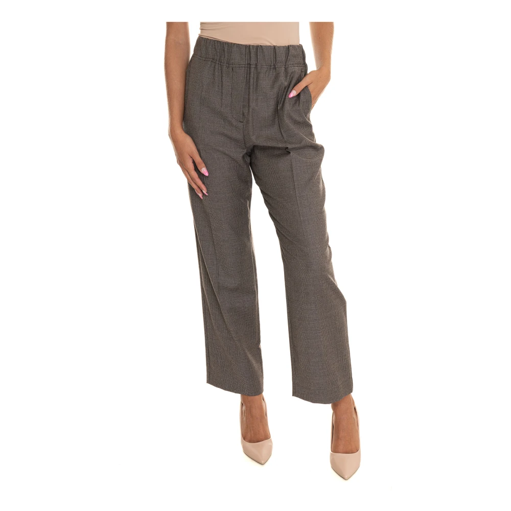 Max Mara Weekend Stijlvolle Broek voor Dagelijks Gebruik Gray Dames