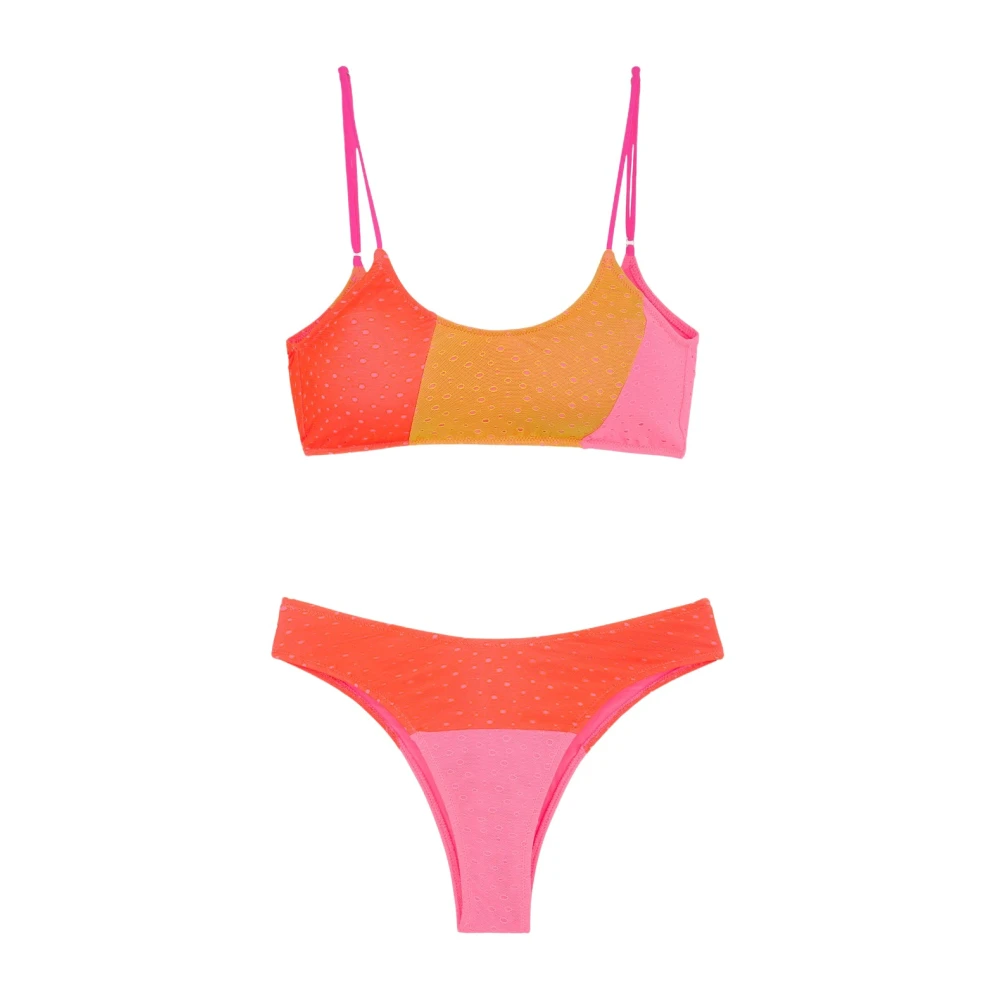 F**k Bikinitop EN Broekje Americano Vast Ethos Pink Dames