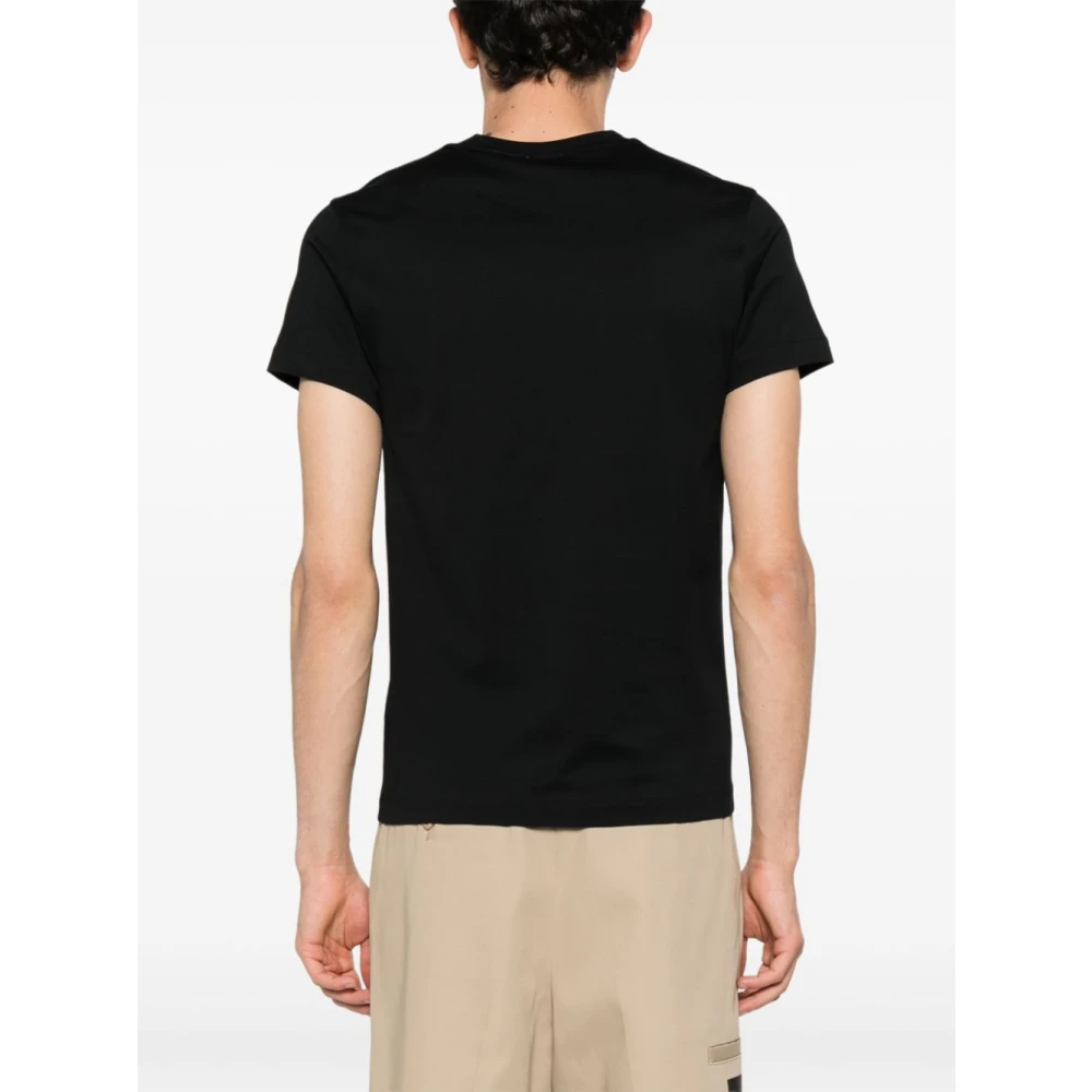 Burberry Zwarte T-shirts en Polos Black Heren