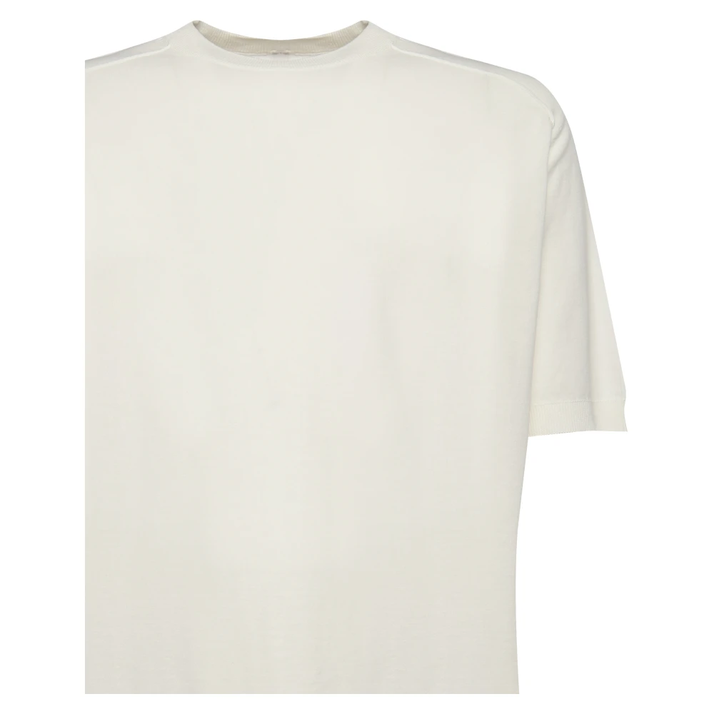 Eleventy Witte Sweater en Polo Shirts White Heren