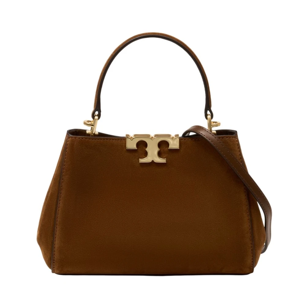 Tory Burch Women's Brown Mini Eleanor Suede Satchel