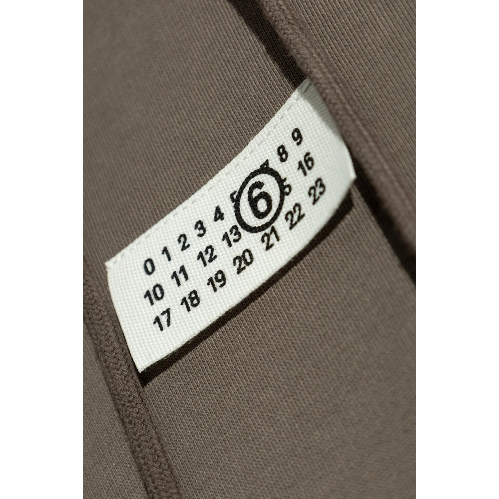 MM6 Maison Margiela Hoodie Gray Heren