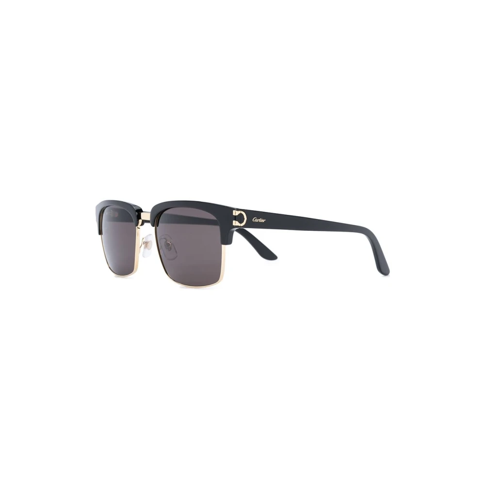Cartier Men's Black Sunglasses, 54 Mm, Ct0132s 001 Sunglasses