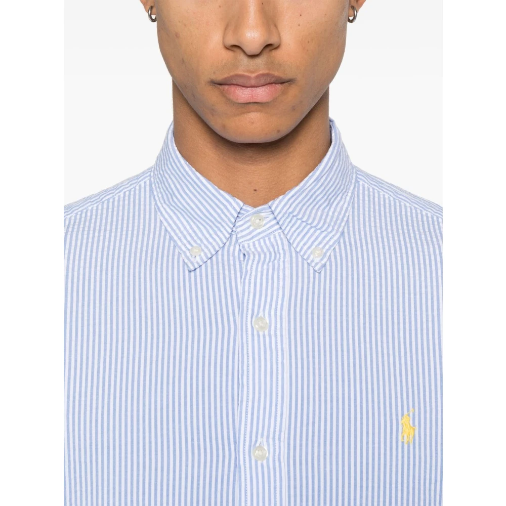 Polo Ralph Lauren Stijlvolle Overhemden Collectie Blue Heren