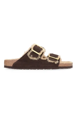 Pälsfodrade Shearlingtofflor