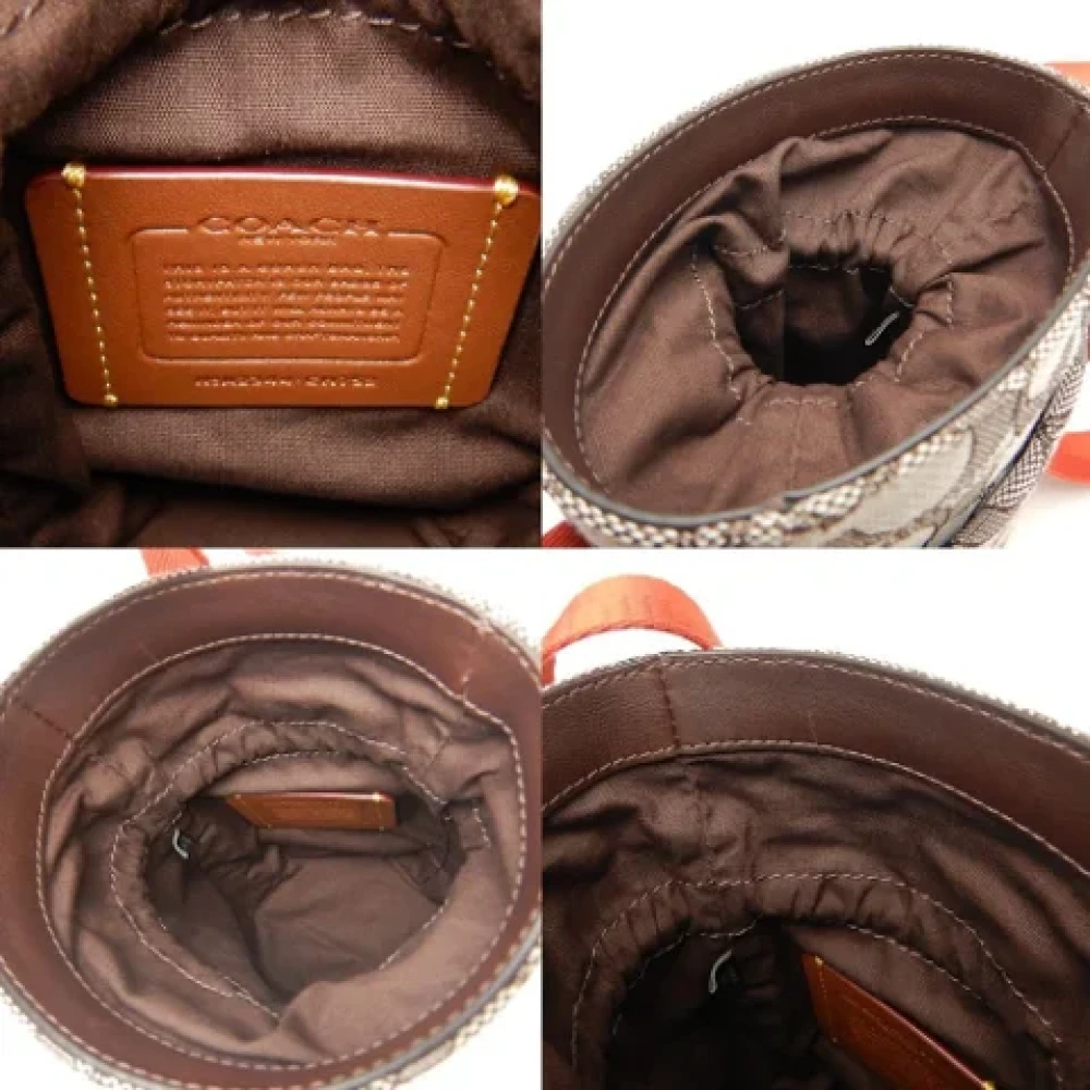 Coach Pre-owned Canvas shoulder-bags Multicolor Dames