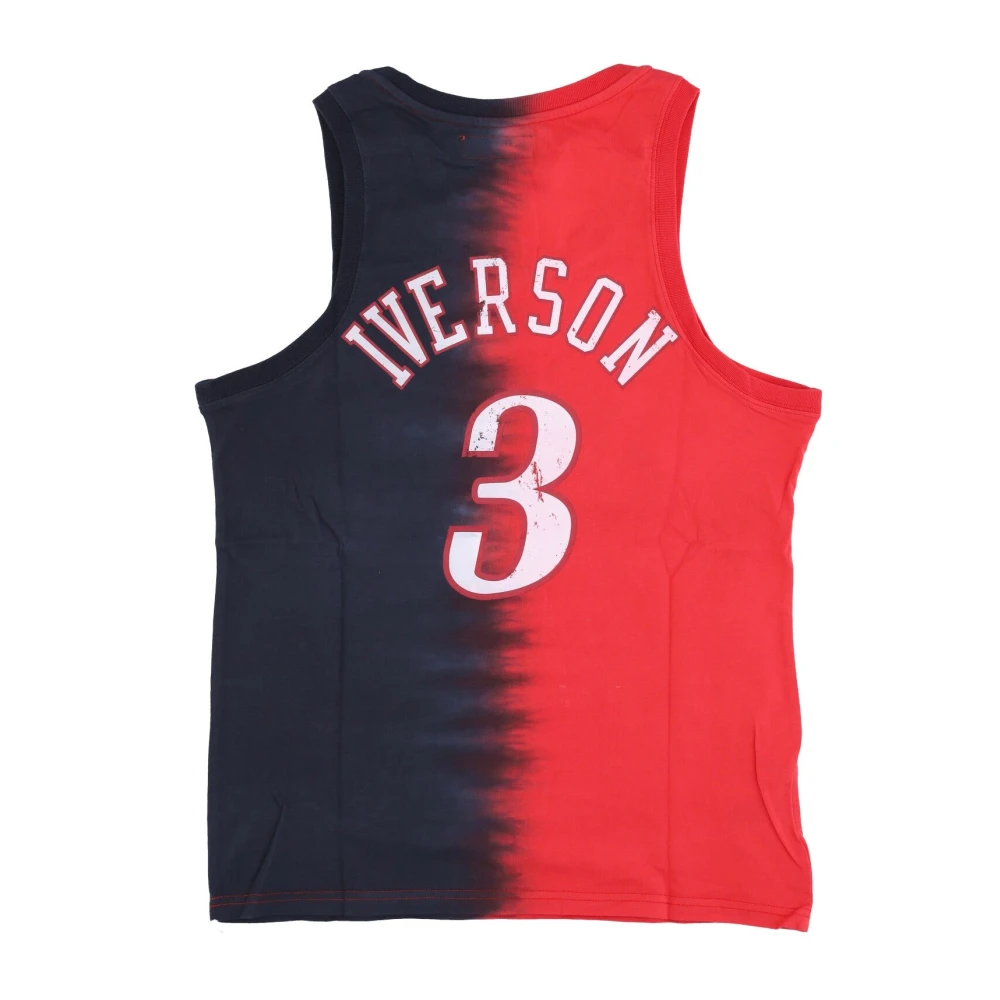 Mitchell & Ness NBA Tie Dye Tank Allen Iverson Multicolor Heren