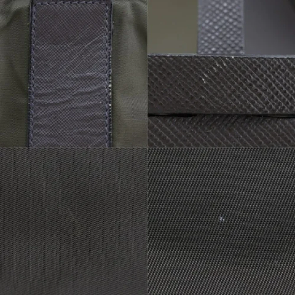Prada Vintage Pre-owned Fabric prada-bags Beige Dames