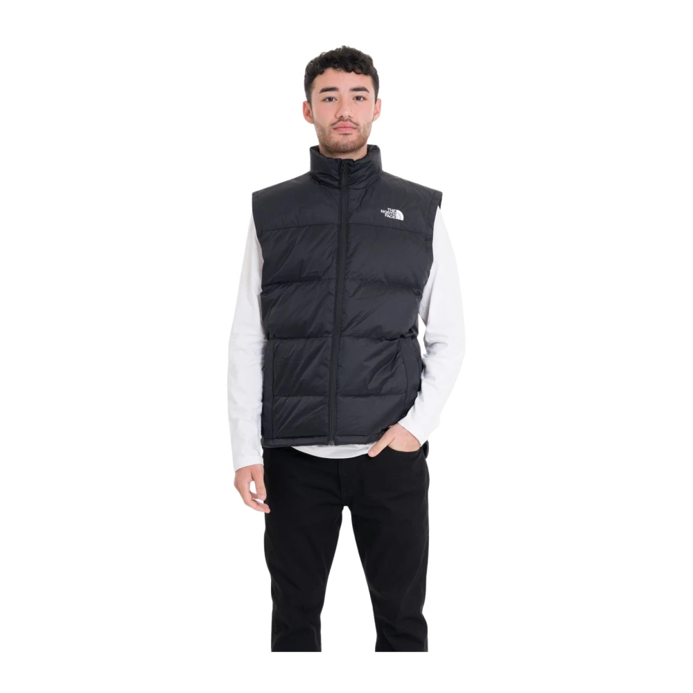 The North Face Lichtgewicht Donsvest voor Mannen Black Heren