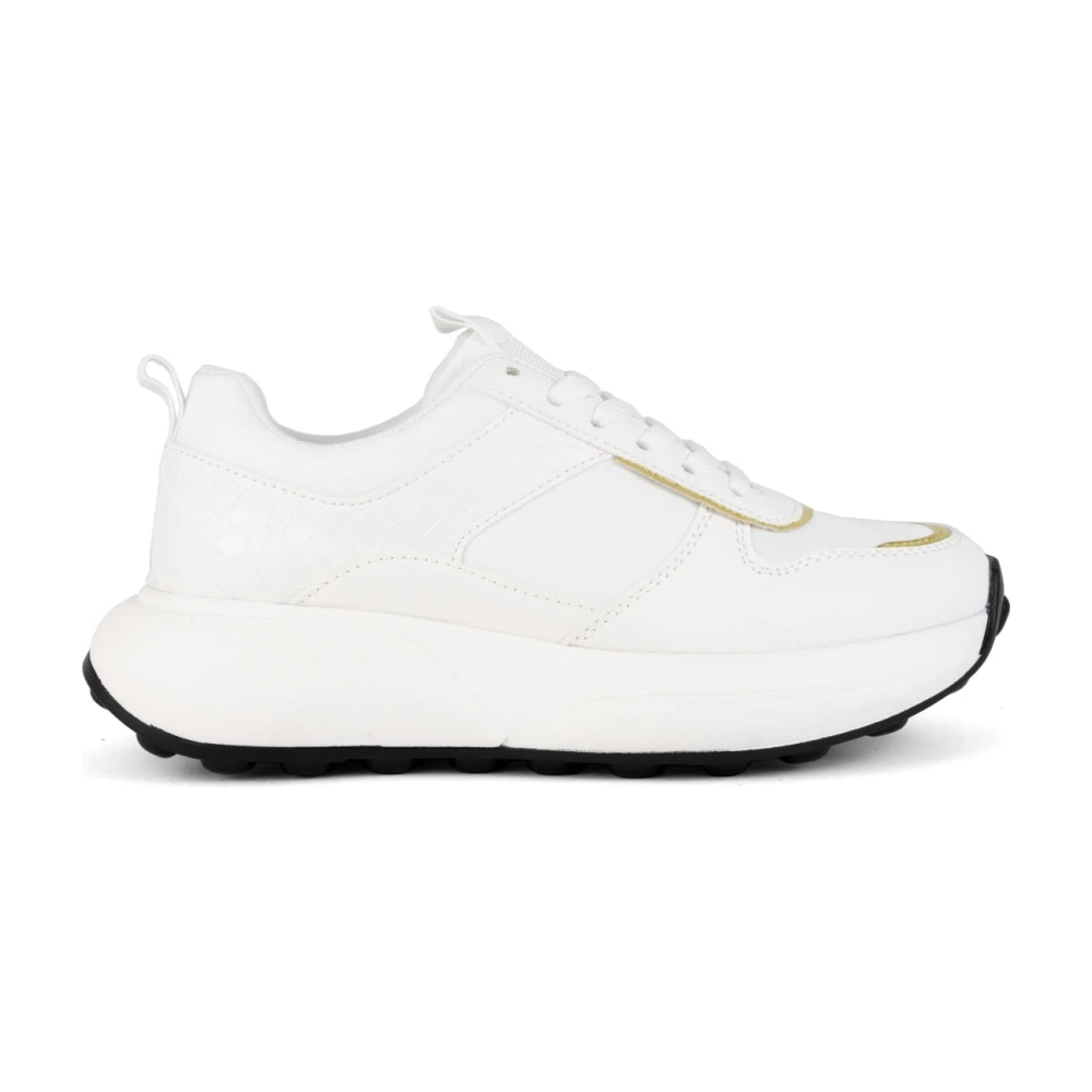 Stella New York Witte Gesloten Sneakers Vrouwen Dames Schoenen